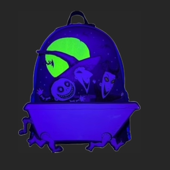 Loungefly Bags Loungefly The Nightmare Before Christmas Lock Shock Barrel Backpack Wallet